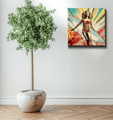 Coastal Crest Canvas Art - Beyond T-shirts